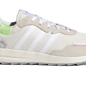 Adidas Retrorun FY6494 Women's Cream and White Sneakers - Size 7